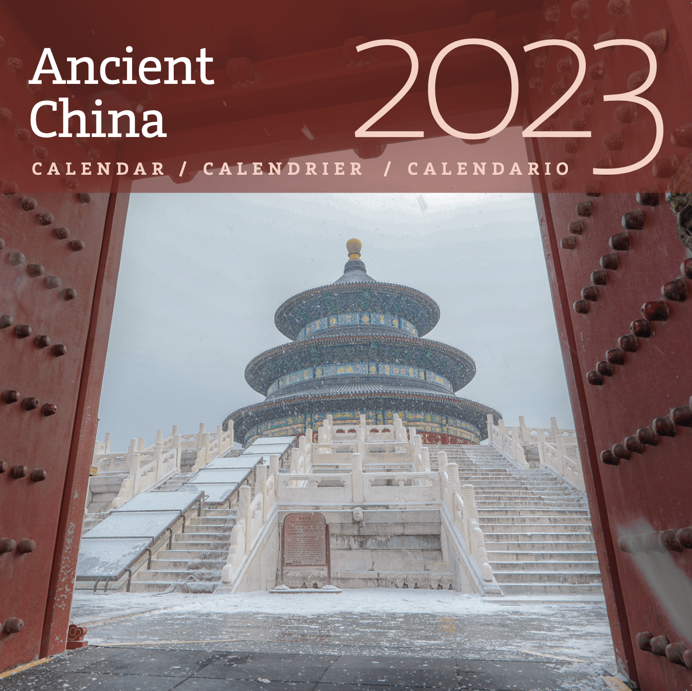 Ancient China 2023 Wall Calendar
